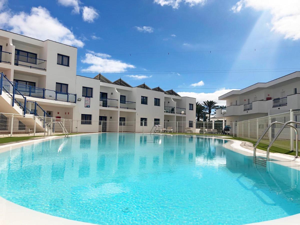 Apartamento Vilem & Piscina, Wi-Fi Costa Calma Bagian luar foto
