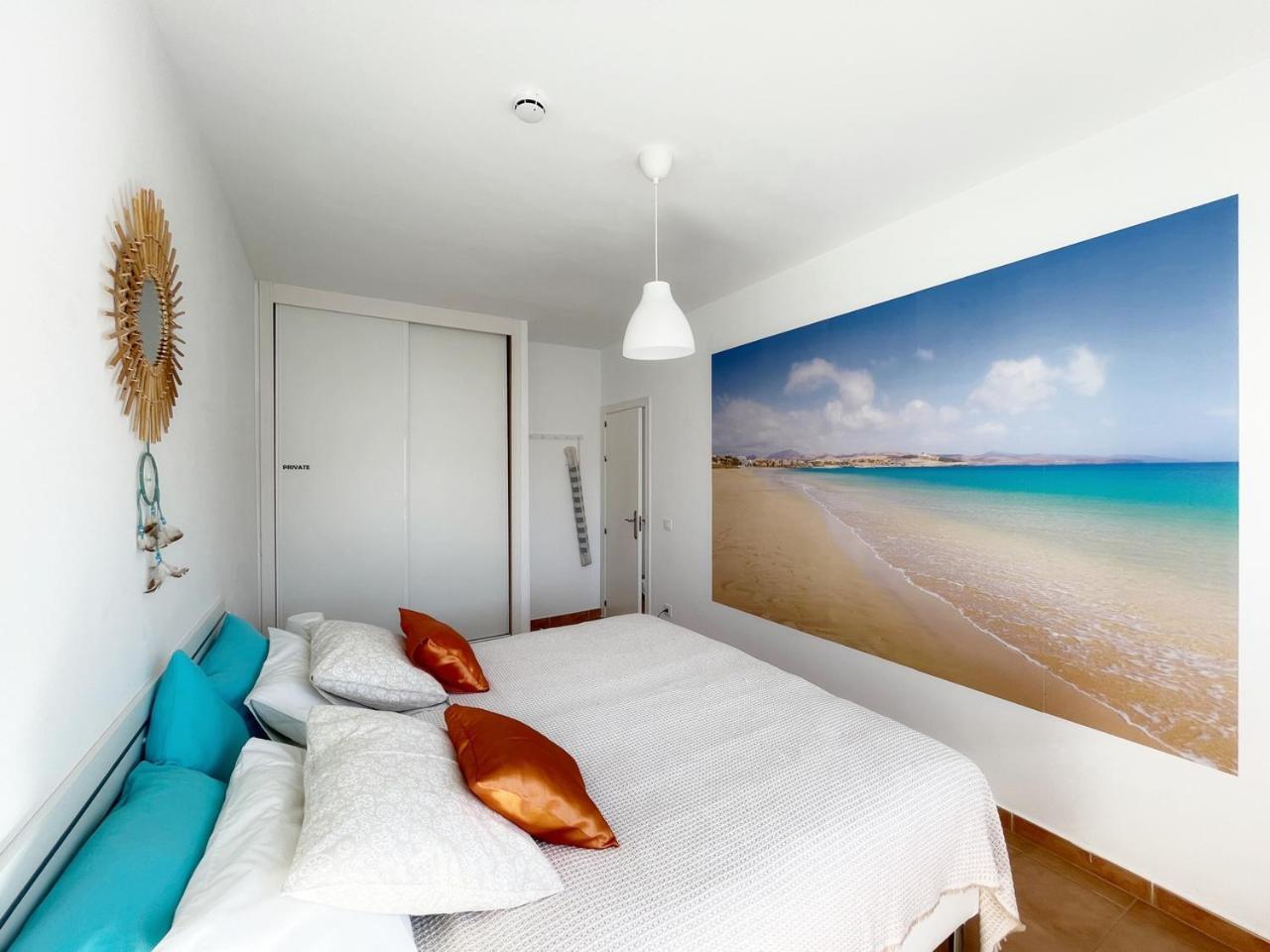 Apartamento Vilem & Piscina, Wi-Fi Costa Calma Bagian luar foto